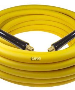 YB40504Y Yellow Belly PVC Hybrid Hose, 1/4" ID x 50, 1/4 MPT