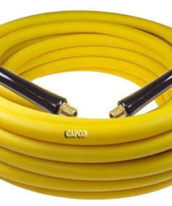 YB41004Y Yellow Belly PVC Hybrid Hose, 1/4"ID x 100, 1/4 MPT
