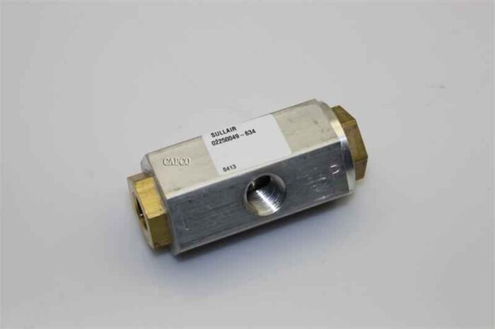 02250049-634 Genuine Part by SULLAIR (R) VLV,BLWDN 1/4 NPT HI PRS | OEM Genuine part air – Fast Shipping - Image 1