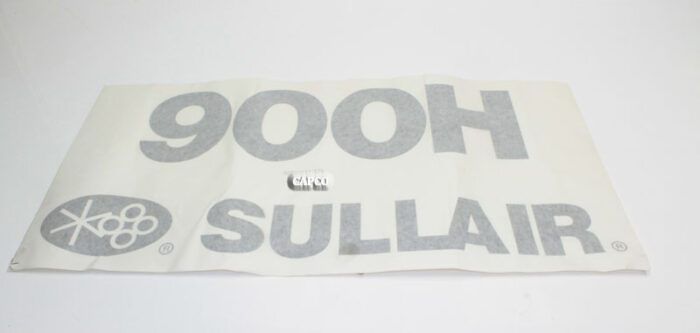02250121-379 Genuine Part by SULLAIR (R) DECAL,900H W/SULLAIR (R) BLACK | OEM Genuine part air – Fast Shipping - Image 1