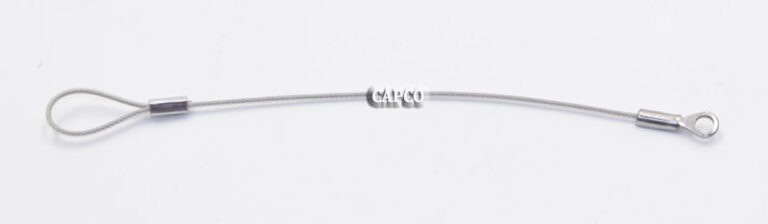 02250139-977 Genuine Part by SULLAIR (R) CABLE, LANYARD 1/16X6 LOOP&EYE | OEM Genuine part air – Fast Shipping - Image 1