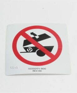 02250171-800 Genuine Part by SULLAIR (R) DECAL, DO NOT OPER W/DOORS OPE | OEM Genuine part air – Fast Shipping