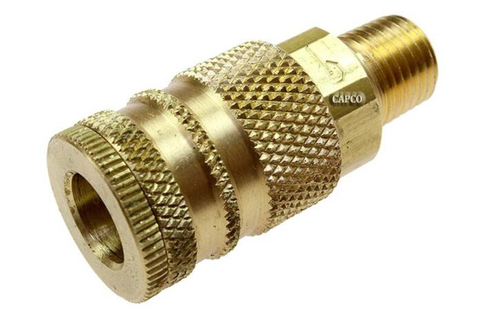 155 1/4" Industrial Coupler, 3/8" MPT | OEM  – Fast Shipping - Image 1