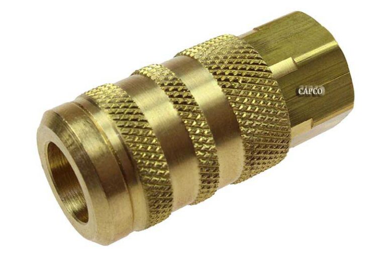 15X4F 1/4" 6-Point Industrial Coupler, 1/4" FPT | OEM  – Fast Shipping - Image 1