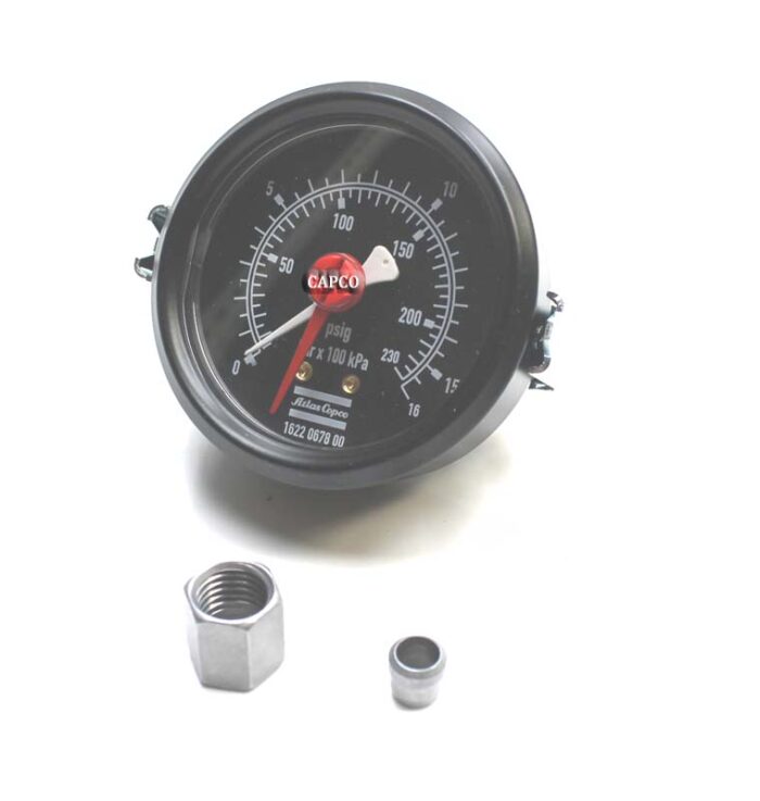 1622-0678-00 PRESSURE GAUGE: (OEM) Atlas Copco | Atlas Copco Oem – Fast Shipping - Image 1