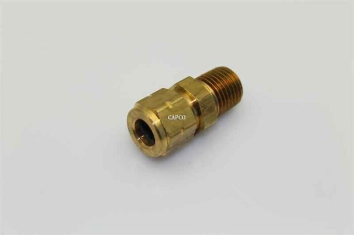 020169 Genuine Part by SULLAIR (R) CONNECTOR, FLEX 1/4T X 1/4P | OEM Genuine part air – Fast Shipping - Image 1