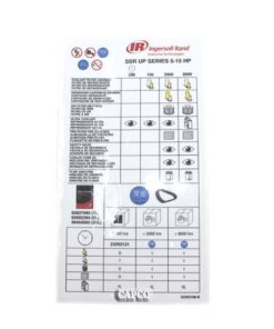 23353196 Ingersoll Rand (OEM)  DECAL, PARTS/MAINTENANCE SCHEDULE ULTRA | OEM Oem part – Fast Shipping