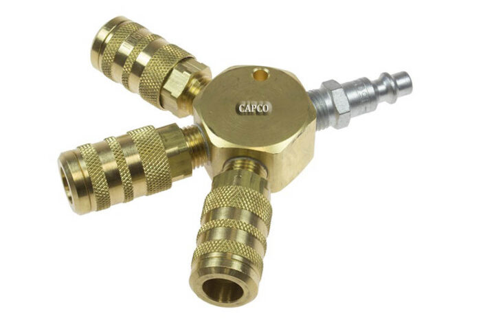 3122-15X 3 Port Flat Hex Manifold, 1/4 6-Point Industrial Int | OEM  – Fast Shipping - Image 1