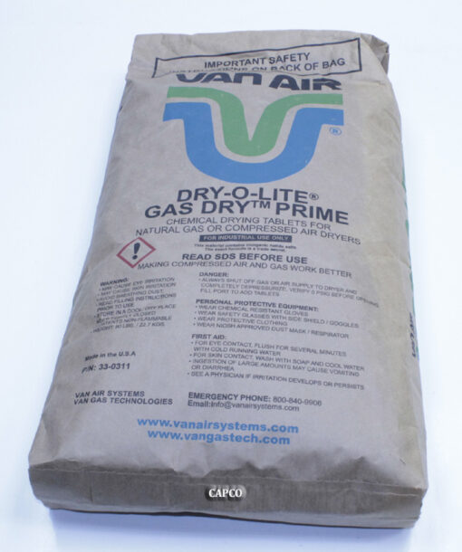 33-0311 Vainair (OEM) DRY-O-LITE DELIQUESCENT DESICCANT (50lb BAG) | OEM Oem air – Fast Shipping
