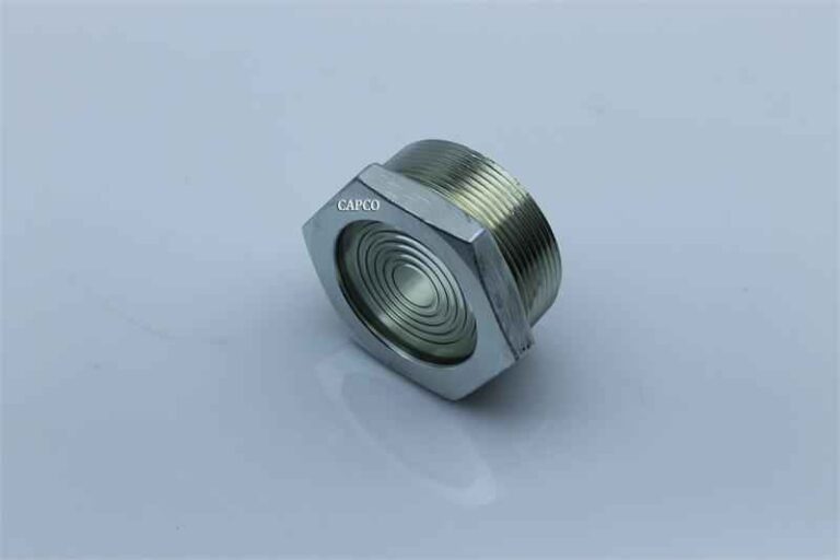 048046 Genuine Part by SULLAIR (R) GLASS, SIGHT - OIL LEVEL 2" | OEM Genuine part air oil – Fast Shipping - Image 1