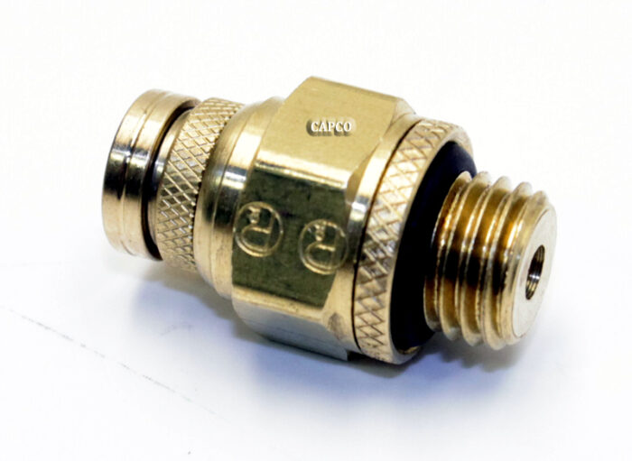 49041817 Ingersoll Rand (OEM)  CONNECTOR, PUSH TO LOCK (6mm TUBE X M12X1.5) | OEM Oem – Fast Shipping - Image 1