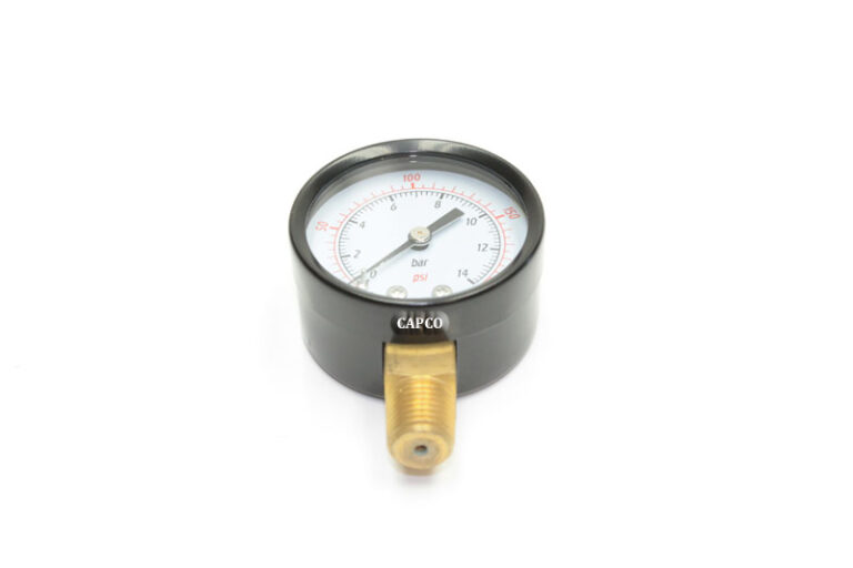 CAPCO Pressure Gauge 1/4" NPT 0-200 PSI 2" Dry | OEM  – Fast Shipping - Image 1