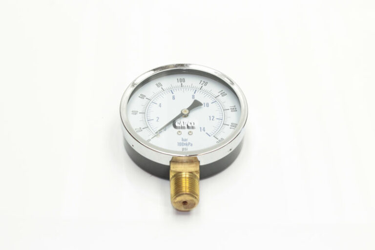 CAPCO Pressure Gauge 1/2" NPT 0-200 PSI 4" Dry | OEM  – Fast Shipping - Image 1