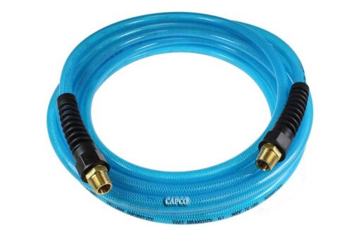 PFE60504T Flexeel Hose, 3/8 ID x 50, 1/4 MPT, Transparent Blue | OEM  – Fast Shipping - Image 1