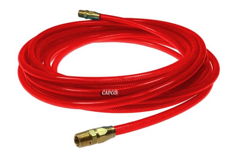 PFE61006TR Flexeel Hose, 3/8 ID x 100, 3/8 MPT, Transparent Red | OEM  – Fast Shipping - Image 1