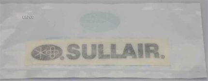 02250059-046 Genuine Part by SULLAIR (R) DECAL,SULLAIR (R) .75 X 6 BLACK